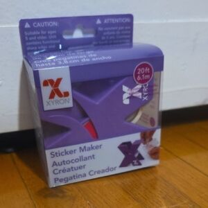 Xyron Purple Sticker Maker